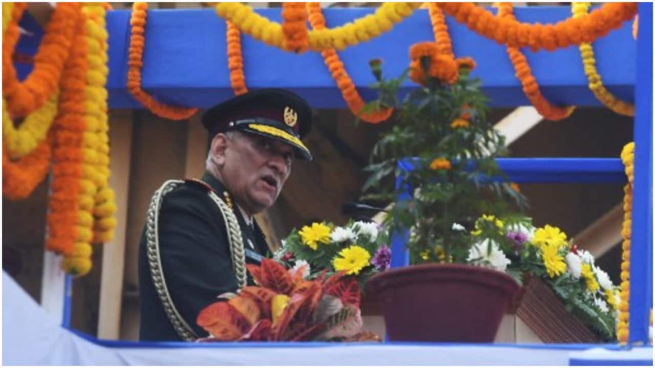 Chief of Defence Staff General Bipin Rawat died in a chopper crash in Tamil Nadu’s Coonor town in December. His wife and 12 other officers were also killed. Political leaders and people across the country mourned the deaths. (Image: AFP)