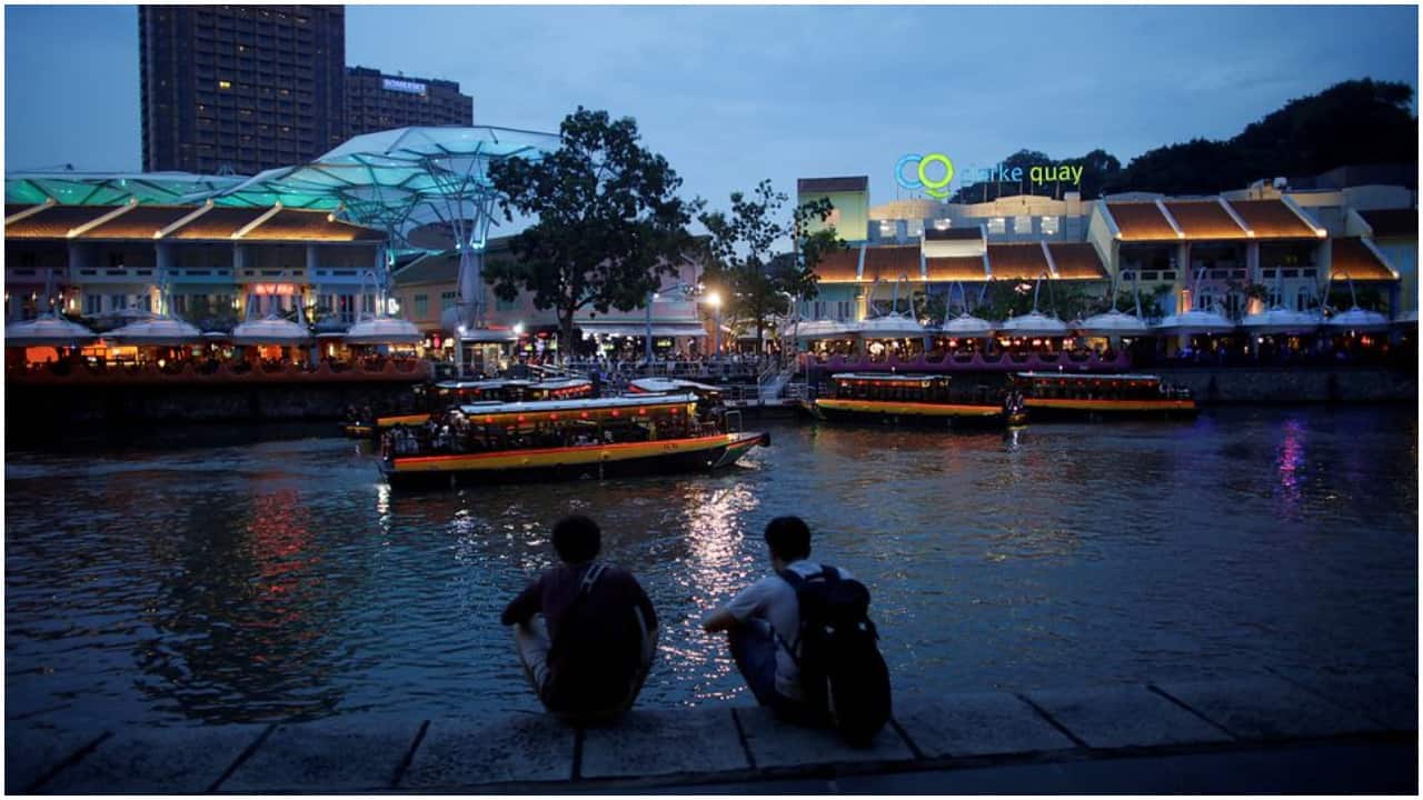 In Singapore city, 79% of the foreign residents are happy with life in general, 71% are happy with their job 78% are happy with their work-life balance 89% are happy with the quality of medical care. But, only 21% said they are happy with the cost of living. (Image credit: Reuters) 