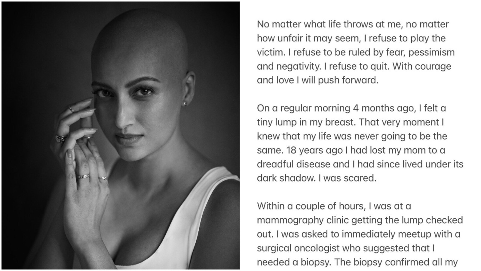 1600px x 900px - Telugu actor Hamsa Nandini reveals battle with breast cancer, support pours  in from social media