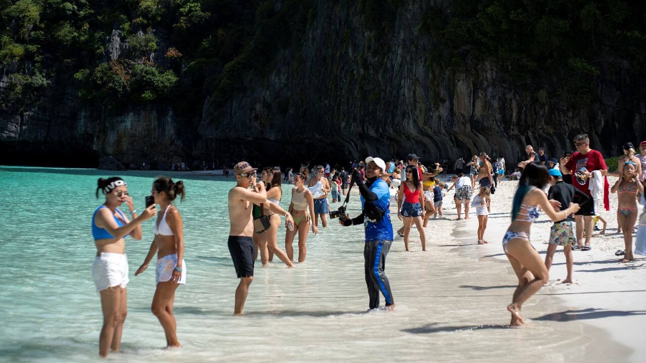 But mass tourism has often come at a cost to the environment in Thailand and other parts of Southeast Asian, with once-beautiful tropical beaches becoming polluted and strewn with garbage. (Image: Reuters)