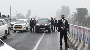 Prime Minister Narendra Modi was stuck on a flyover for almost 20 minutes on his way to Punjab to attend an event on January 5 after protesters blocked his way.