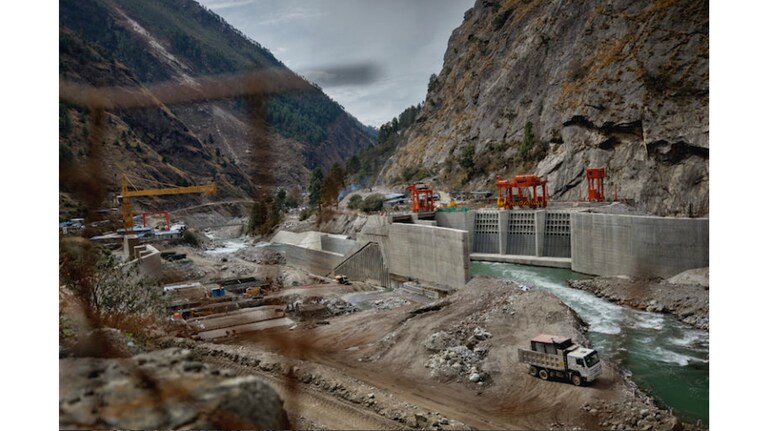 Representative Image| A hydropower plant being constructed along the Bhote Koshi River in Nepal. Image by Jonas Gratzer for Mongabay. Representative Image| A hydropower plant being constructed along the Bhote Koshi River in Nepal. Image by Jonas Gratzer for Mongabay.