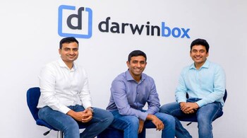 Darwinbox founders -- (from left to right) -- Chaitanya Peddi, Jayant Paleti and Rohit Chennamaneni.