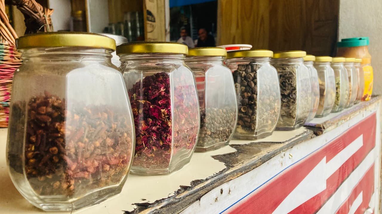 Kahwa is a well-known winter beverage in Kashmir. It is a Kashmiri tea, very similar to green tea. Saffron, cloves, cinnamon and cardamom are the main ingredients used for making Kahwa. (Photo by Irfan Amin Malik)