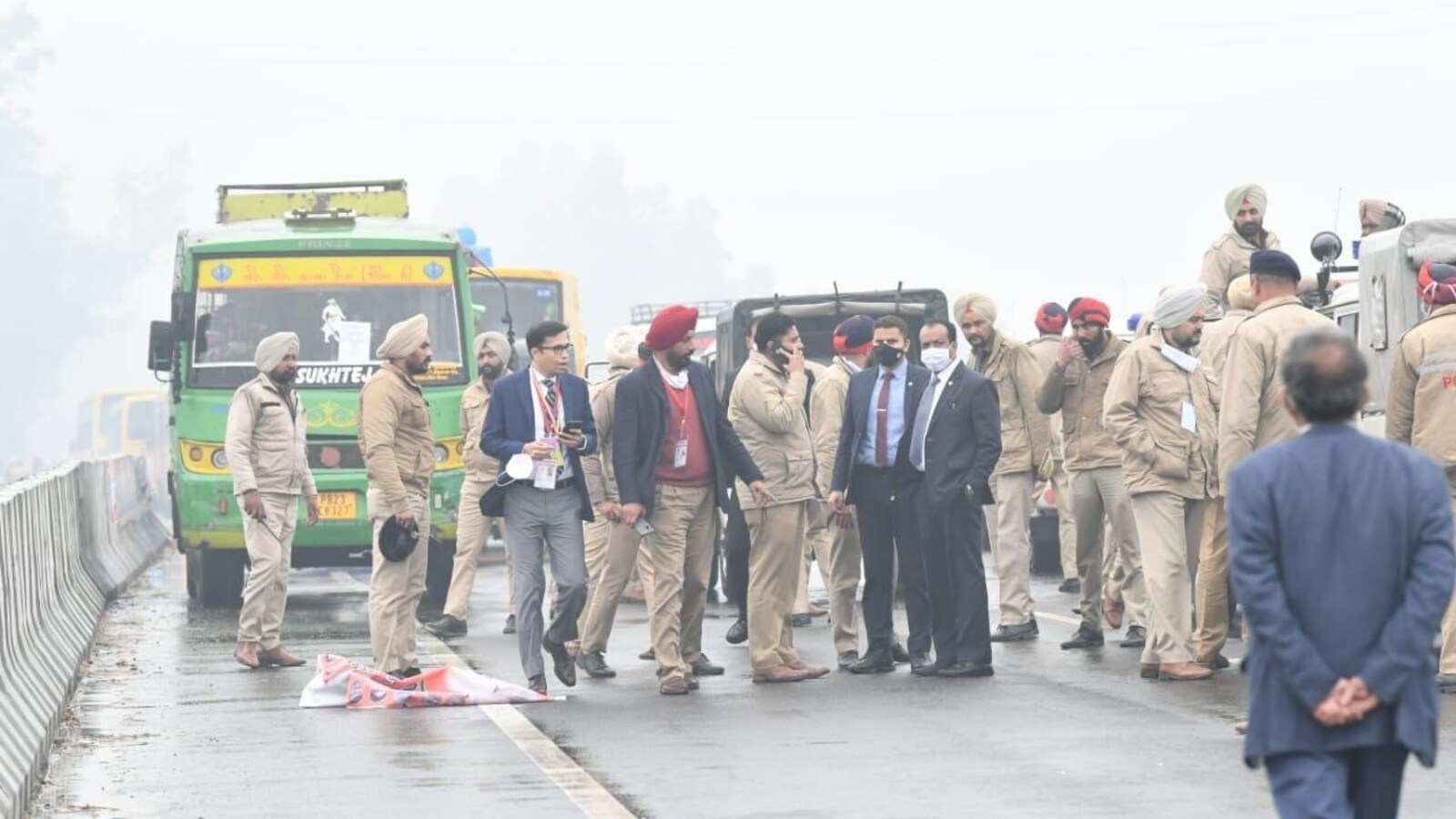 PM Modi Major Security Lapse In Punjab Highlights: Major Security