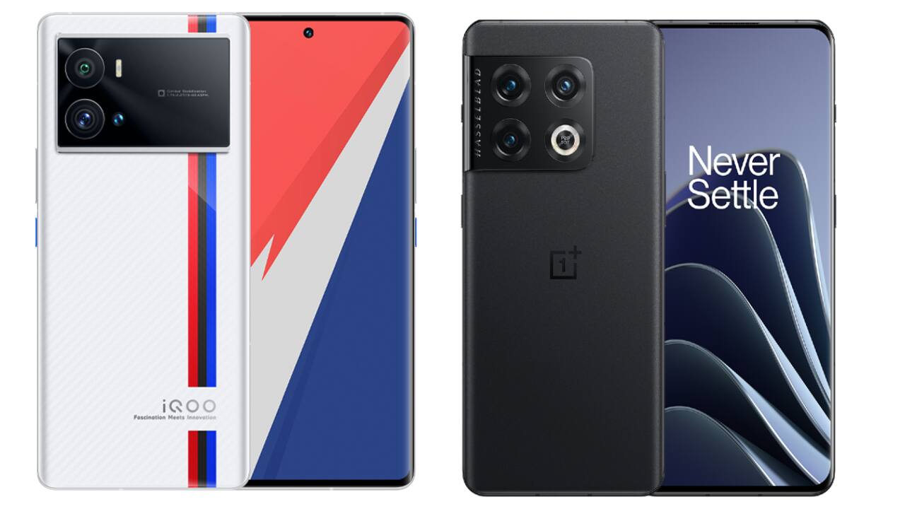 OnePlus 10 Pro vs Xiaomi 12 Pro vs Realme GT 2 Pro vs iQOO 9 Pro: Full  specifications compared