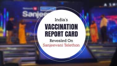 India’s Vaccination Report Card Revealed On Sanjeevani Telethon