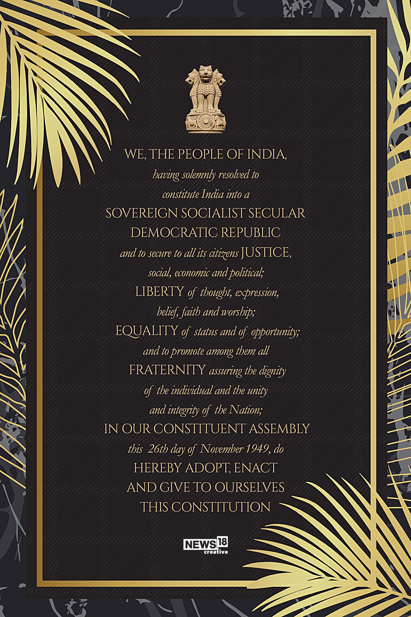 14 Preamble of the indian constitution ideas  indian constitution  preamble constitution
