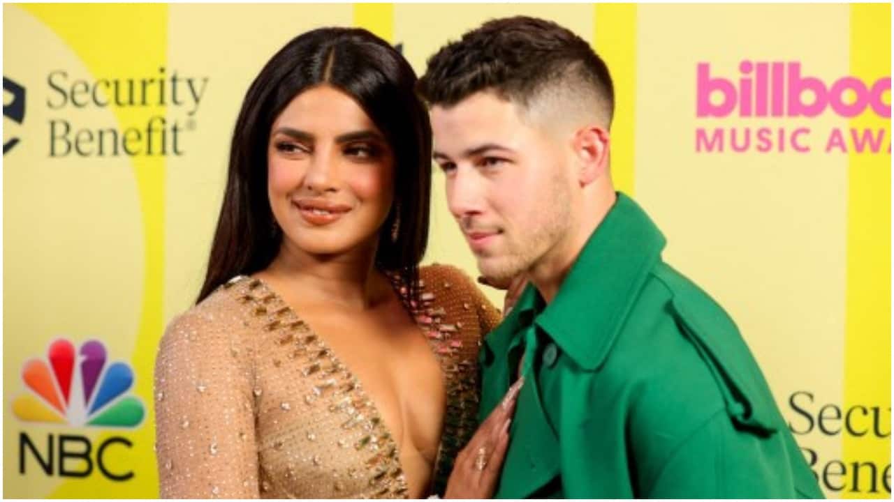 Priyanka Chopra Nick Jonas AFP