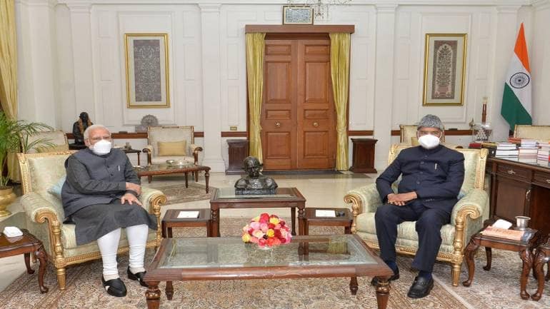 PM Narendra Modi briefs President Ram Nath Kovind on security breach ...