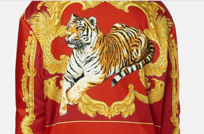 Versace Year of the Tiger 2022 jacket