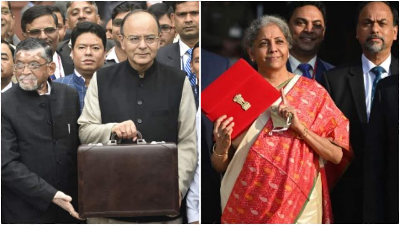 Budget introduced with a tablet wrapped in a ledger pouch, learn the history of the budget suitcase