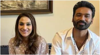 Actor Dhanush and his wife, movie director and playback singer Aishwaryaa R Dhanush, announced their separation on January 17. (Image posted on Instagram by Aishwaryaa R Dhanush)