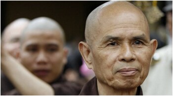 Thich Nhat Hanh's reach within Buddhism is seen as second only to the Dalai Lama. 