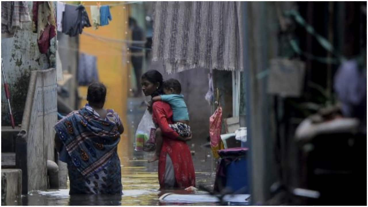 In Photos Heavy Rain Lashes Chennai Roads Flooded