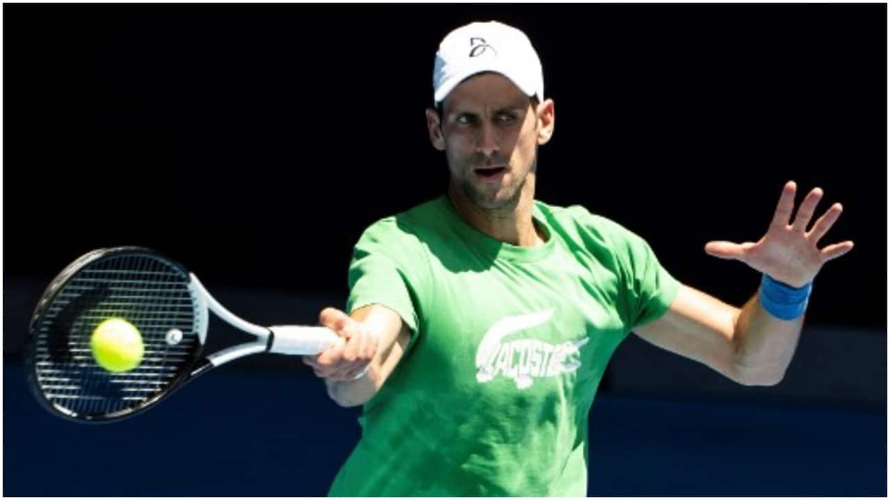 Novak Djokovic drawn to play Australian Open as deportation threat looms