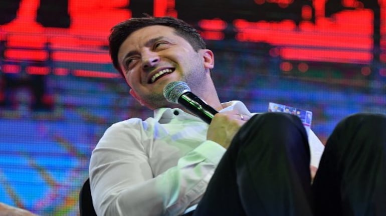Ukraine president, an ex-comedian, once starred in hit Netflix show