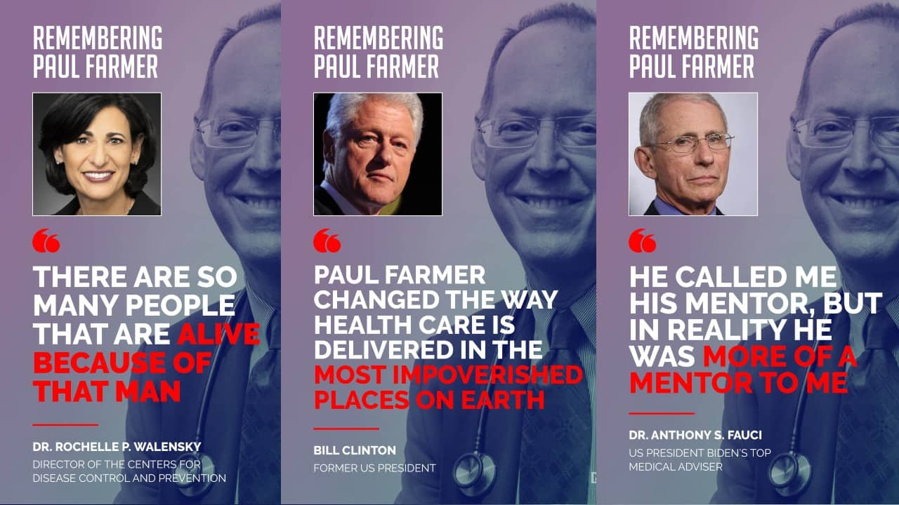 Life And Work Of Global Health Champion Dr Paul Farmer