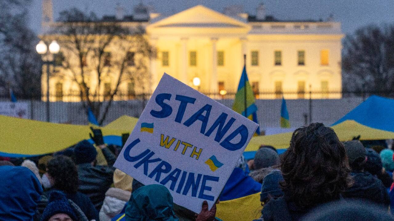 Protests erupt across the world against Russian invasion on Ukraine