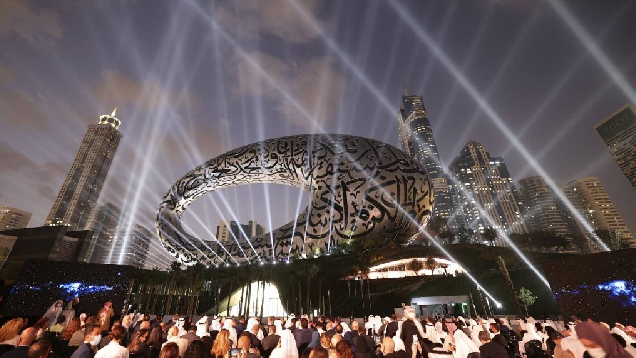 Dubai opened its Museum of the Future on February 22, a structure it touts as the world's most beautiful building. (Image: AFP)