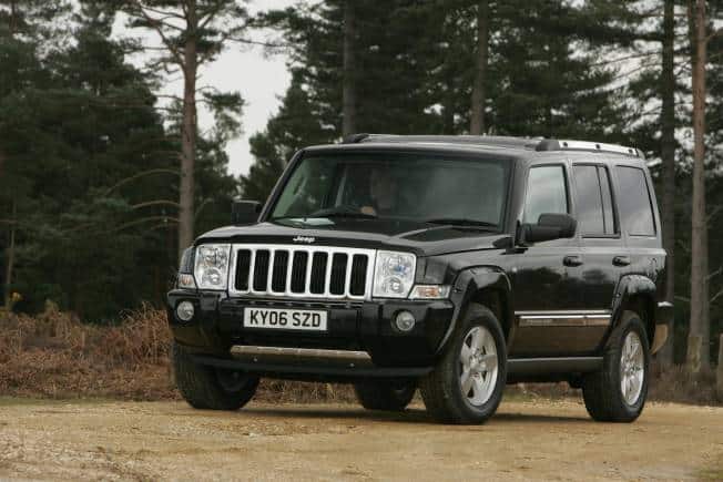 A 2006 model of the Jeep Commander. Jeep Meridian is already available in Brazil under the name Commander, but there will be major differences between the two models. (Image via NewspressUK)