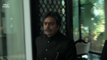 Ashutosh Rana in 'The Great Indian Murder' on Disney+Hotstar'. (Image: screen grab)