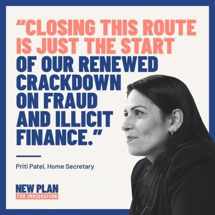 (Image via Twitter.com/PritiPatel)