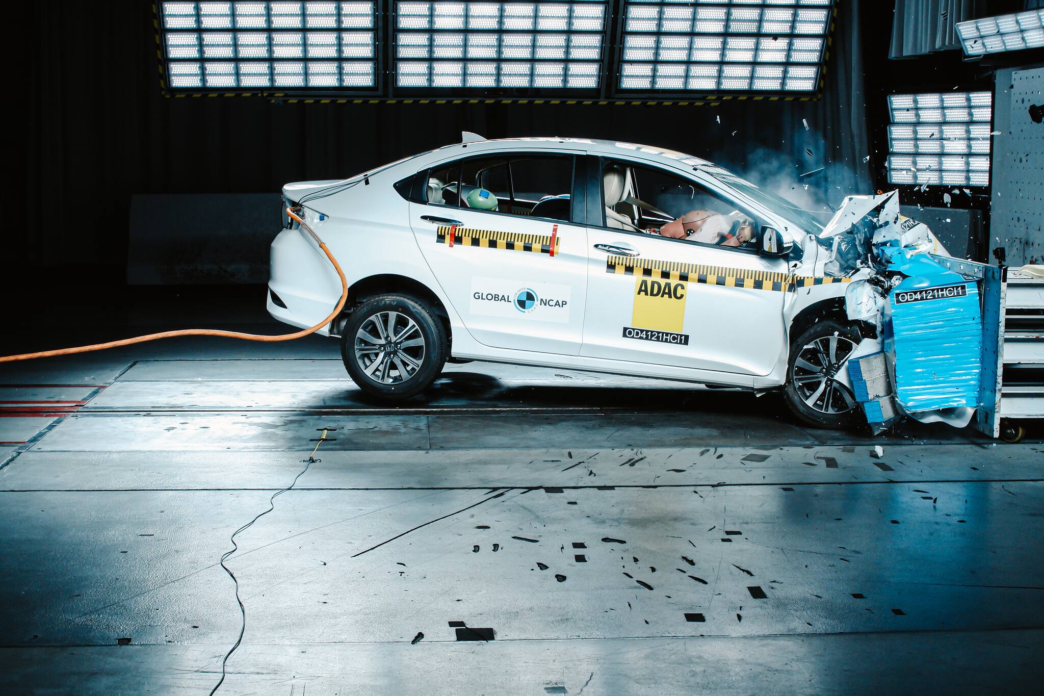 Honda, Renault and Nissan yield positive results at Global NCAP crash test