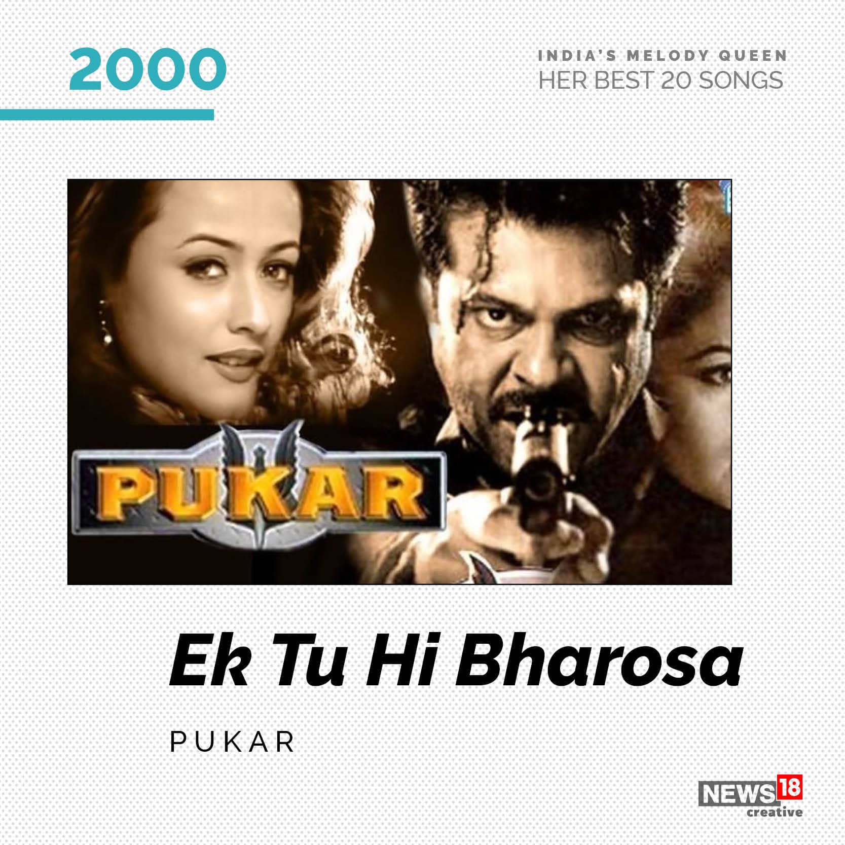 Song: Ek Tu Hi Bharosa| Movie: Pukar (2000)