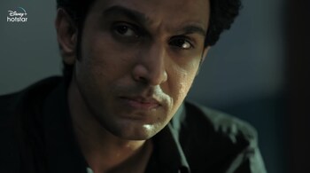 Pratik Gandhi delivers an even, assured performance as a compromised CBI officer in 'The Great Indian Murder'. (Image: screen grab/Disney+Hotstar)