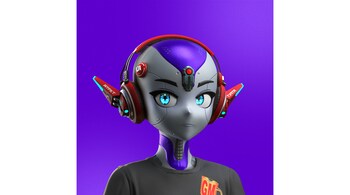 RTFKT x Murakami CloneX from Kunel Gaur's collection.