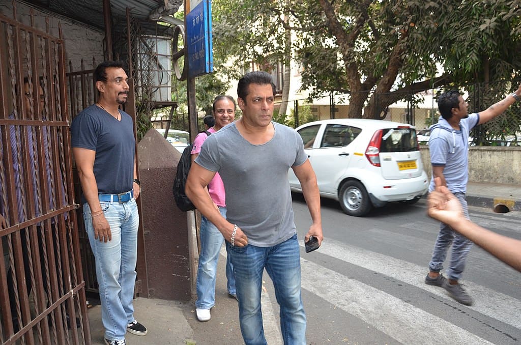 Salman Khan's first screen-kiss came as recently as last year, in 'Radhe'. (Photo by Shrinivaskulkarni1388 via Wikimedia Commons 4.0)