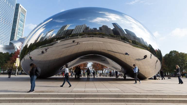 Anish Kapoor's Cloud Gate. (Photo: Mack Male via Wikimedia Commons 2.0)
