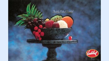 Mohammed Khan of Enterprise Advertising conceptualized the campaign, with photos of real ice-creams shot by Swapan Mukherjee.