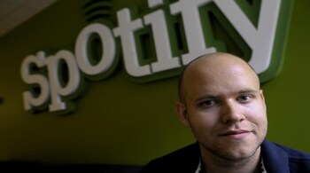 Spotify founder and CEO Daniel Ek (Source: AP)