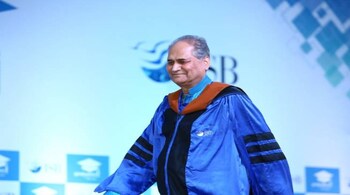 Rahul Bajaj, Chairman emeritus of the Bajaj group (Picture credit: ISB Hyderabad)