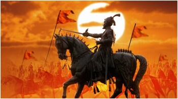 Shivaji Jayanti 2022: Chhatrapati Shivaji, the founder of the Maratha empire, was born in February 19, 1630. (Image credit: @sarbanandsonwal?Twitter)