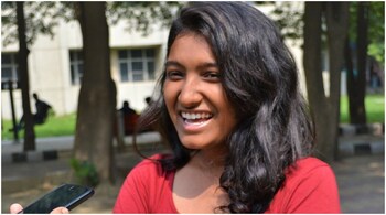 Sampriti Yadav from Patna got a job offer from Google after a nine-round interview. (Image posted on Facebook by Humans of DTU)