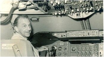 Indian aviation pioneer JRD Tata.