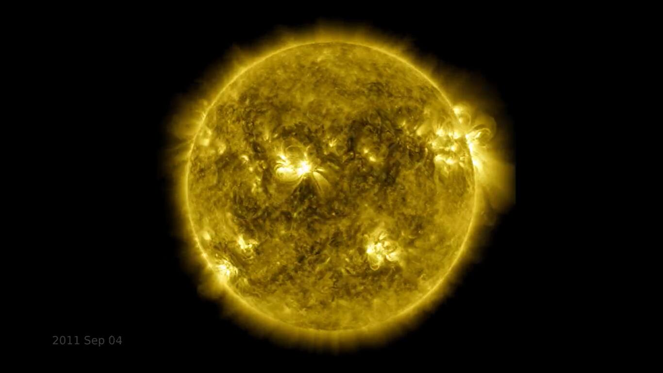 Watch: Stunning video of Sun, recorded over 12 years