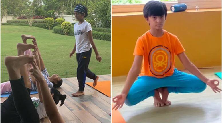 9-year-old Indian becomes world’s youngest yoga instructor
