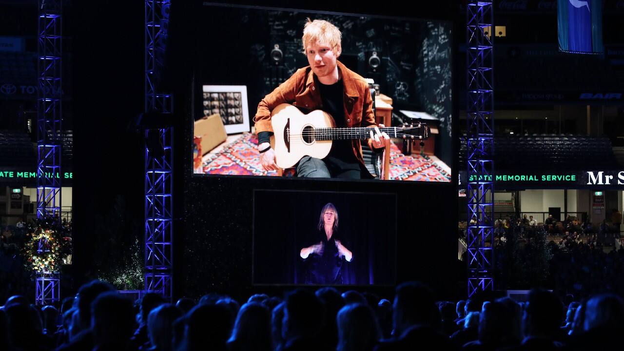 Sheeran described Warne as “such a great bloke.” (Image: AP) Sheeran described Warne as “such a great bloke.” (Image: AP)