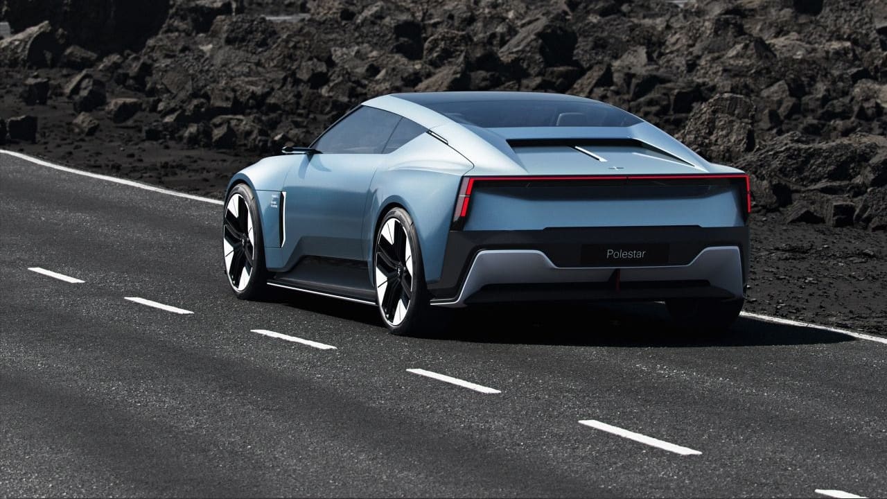 The drone also features three filming styles. If you want to film yourself in an action role, the camera swoops and dives allowing for dramatic shots. Another is a calmer, smoother style that builds an atmospheric feel. Pair this footage with any number of pop songs and you have one hell of an Instagram reel. And finally a close-up flight-film mode for top-down driving (insert introspective medley here). (Image: Polestar)