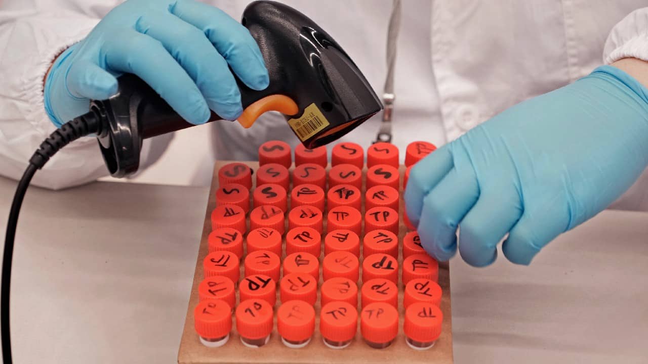 Hong Kong has ramped up its testing capacity with the help of inflatable mobile laboratories, as the city grapples with tens of thousands of COVID-19 cases daily. (Image: AP) Hong Kong has ramped up its testing capacity with the help of inflatable mobile laboratories, as the city grapples with tens of thousands of COVID-19 cases daily. (Image: AP)