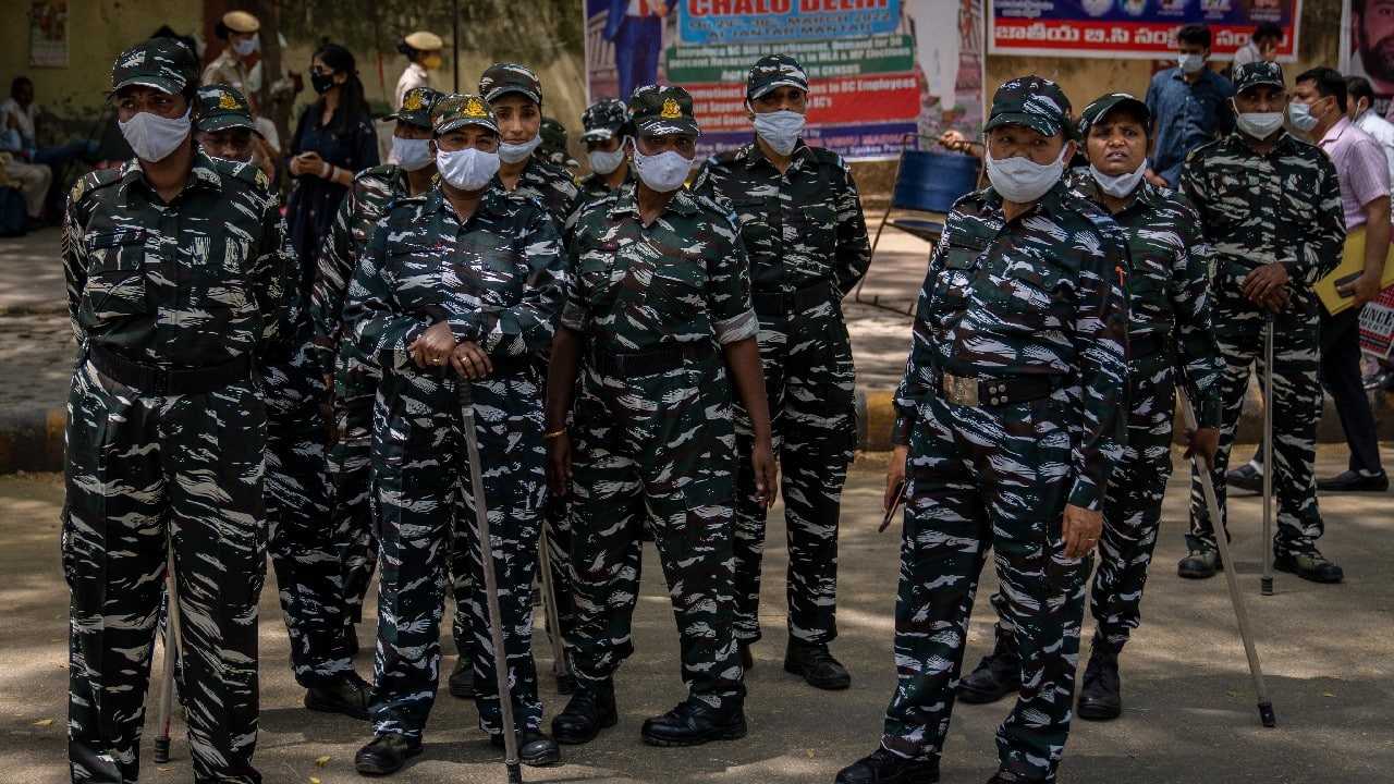 The two-day strike was felt nationwide, and essential services related to banking, transportation, railways and electricity were impacted in several states. (Image: AP)