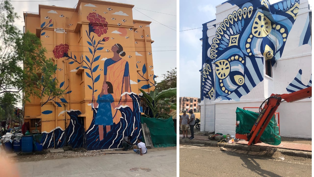 City of murals: Public art reflects these tsunami survivors ...