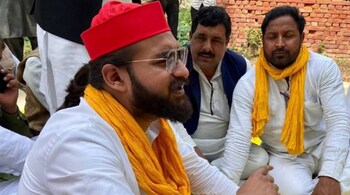 Abbas Ansari, 30, is the political heir-apparent of Mukhtar Ansari (Image: News18)