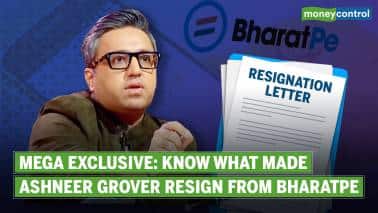 Moneycontrol Exclusive: Ashneer Grover speaks out on why he resigned from BharatPe