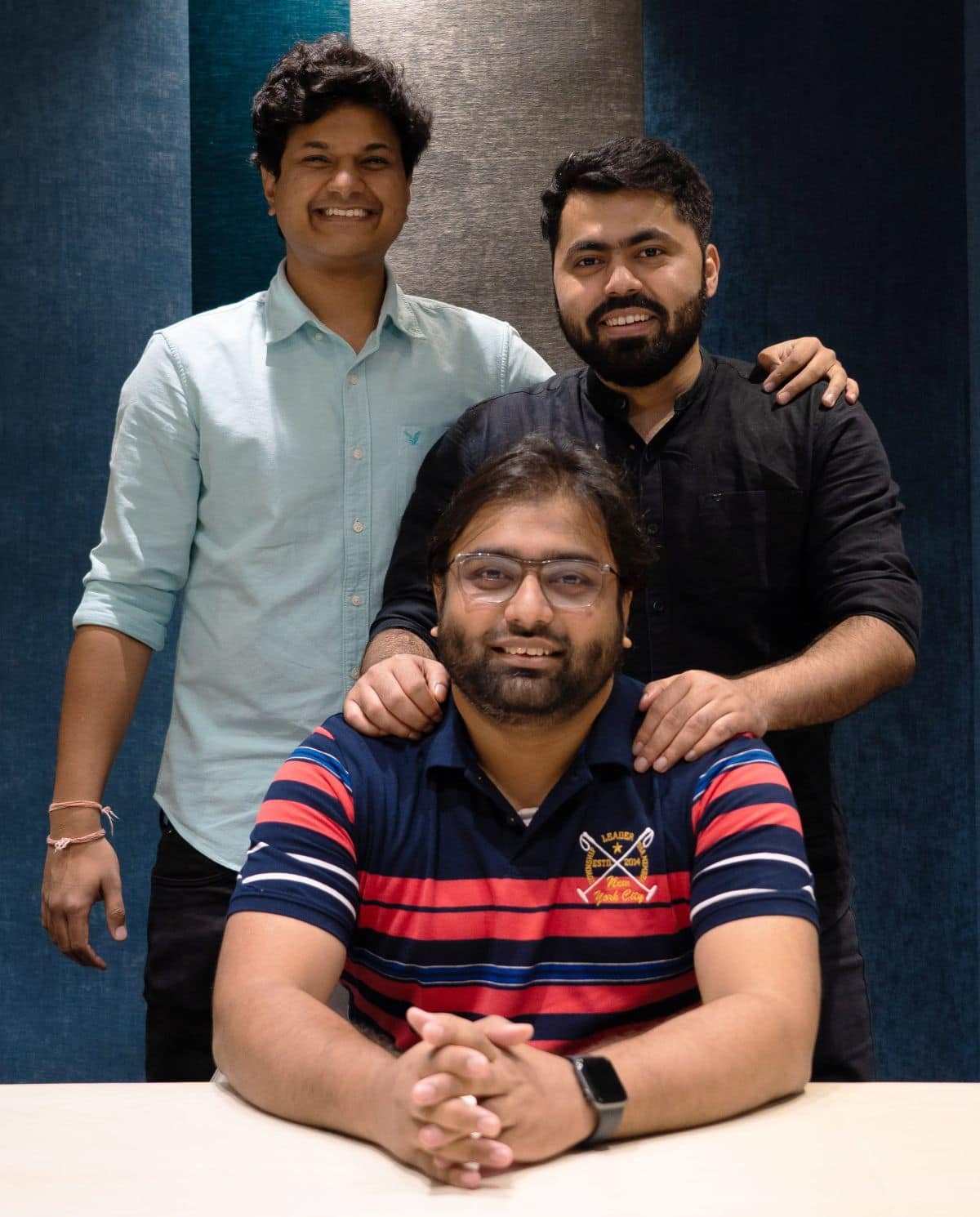 Filo founders - Rohit Kumar, Imbesat Ahmad, Shadman Anwer