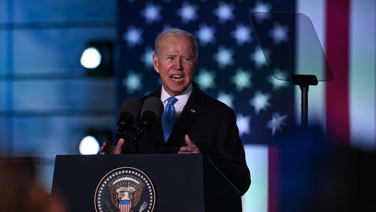 Biden calls for Putin’s removal in risky escalation over Ukraine